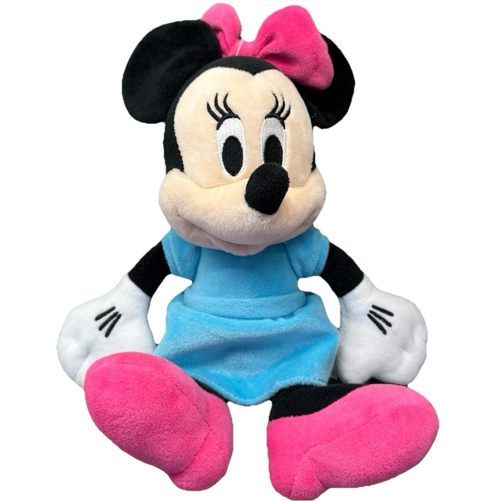 Disney Minnie Mouse Plush Toy - Pink and Blue